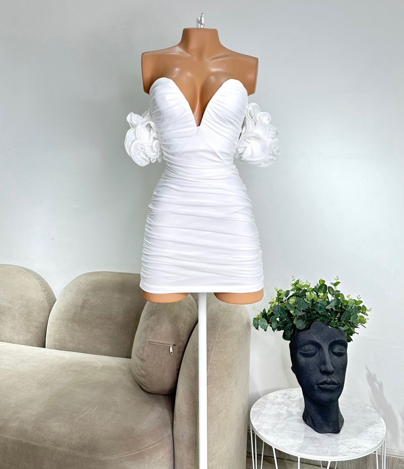 VESTIDO BLANCA