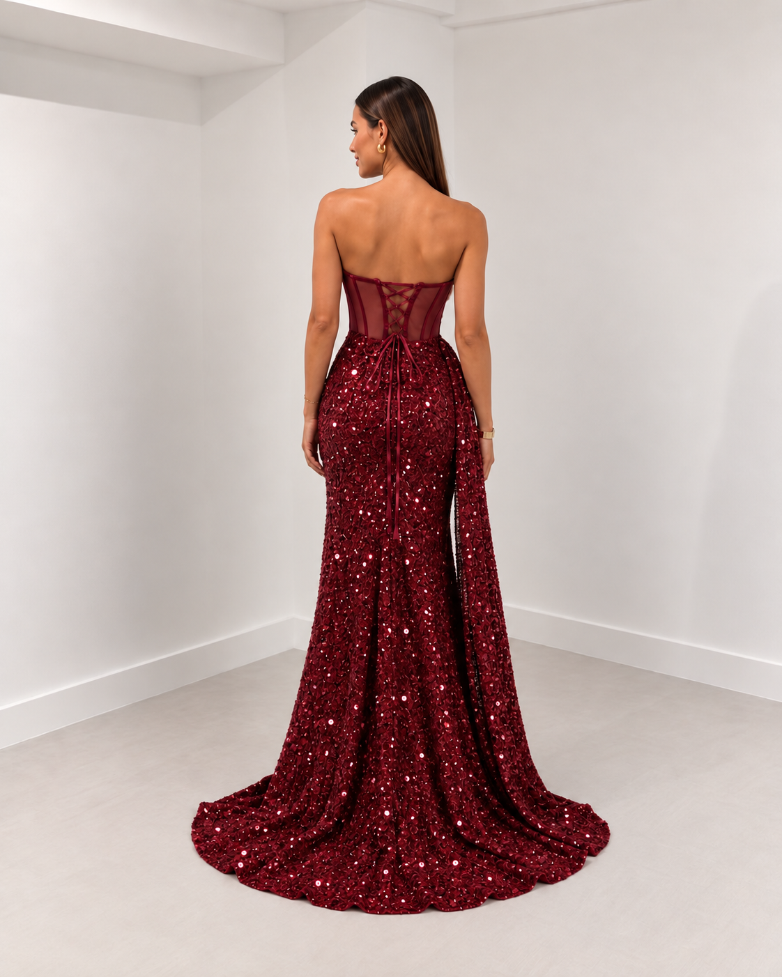 VESTIDO RUBÍ WINE