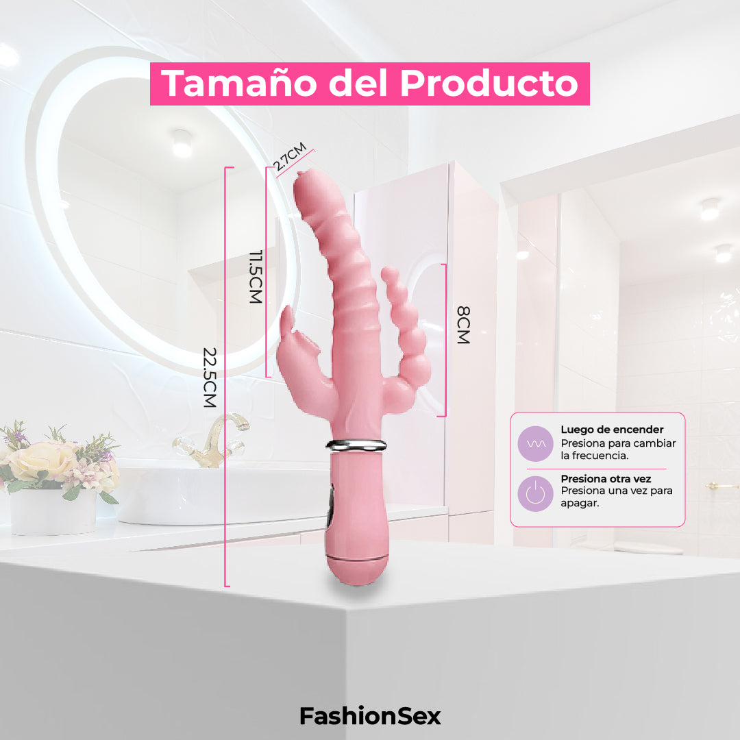 VIBRADOR 3 EN 1