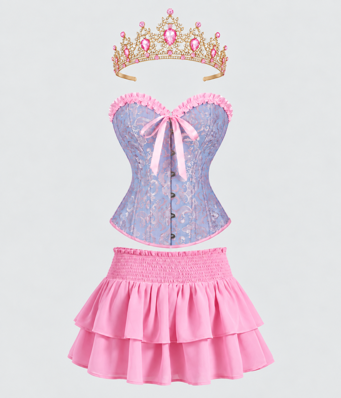 DISFRAZ PRINCESA RAPUNZEL