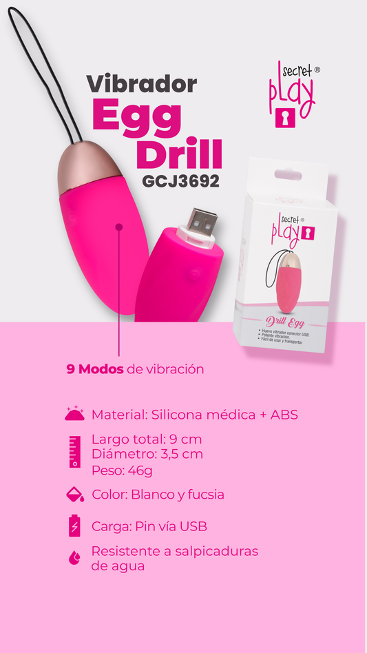 Huevo de taladro vibrador
