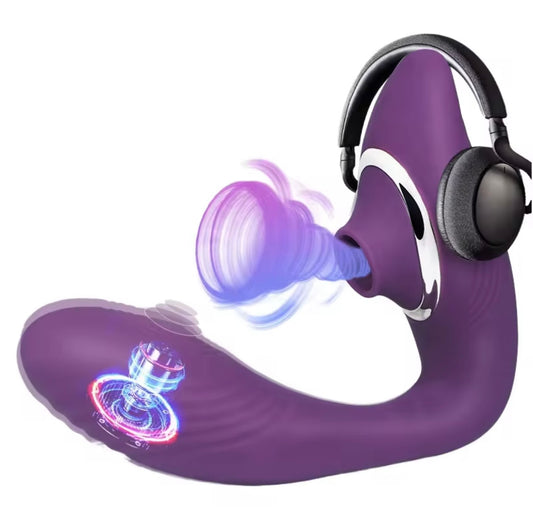 SUCCIONADOR DE CLITORIS + PUNTO G