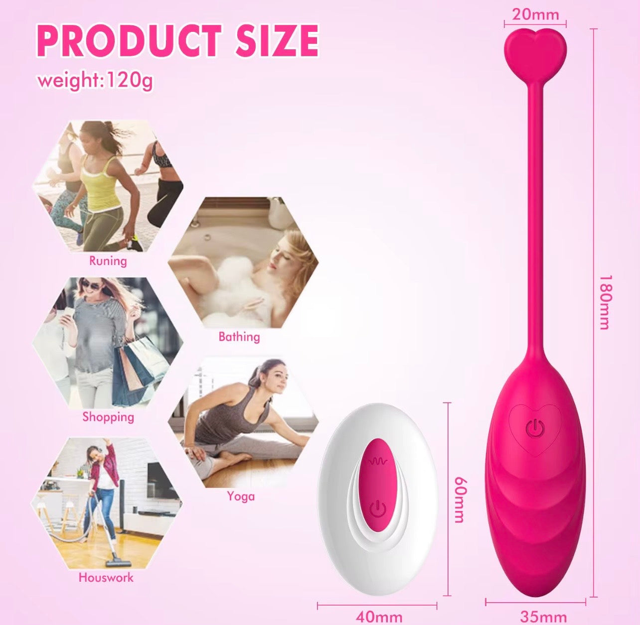 VIBRADOR CORAZÓN