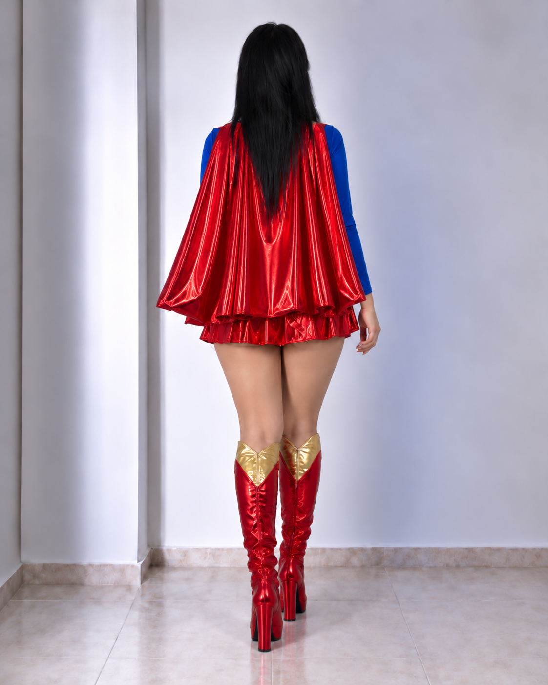 DISFRAZ DE SUPERGIRL