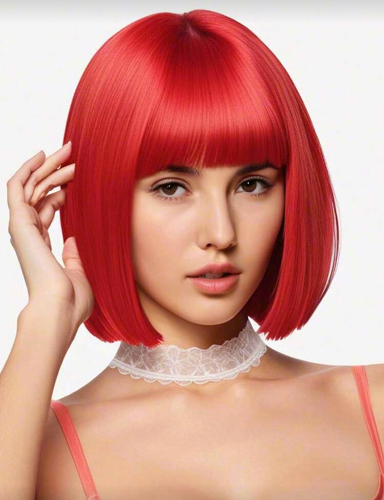 PELUCA ROJA