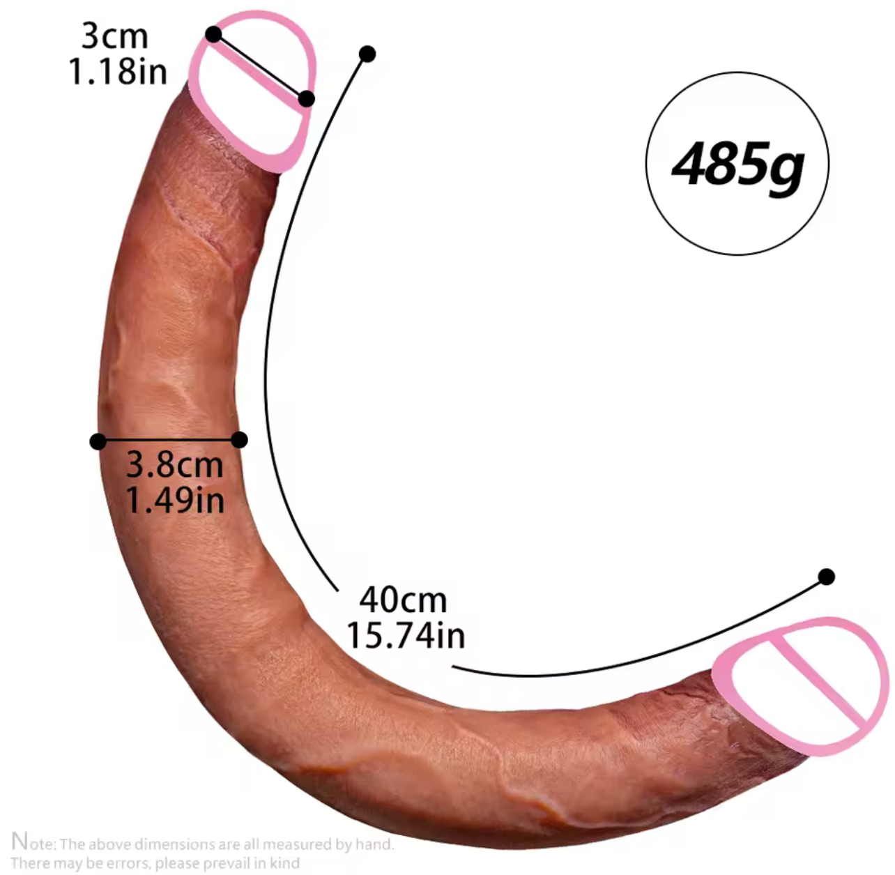 DILDO DOBLE REALISTA