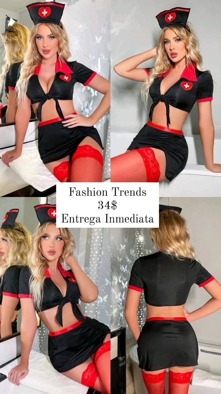 DISFRAZ ENFERMERA