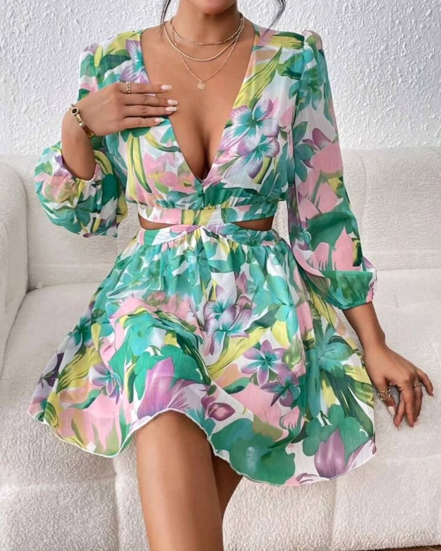 VESTIDO FLOREADO
