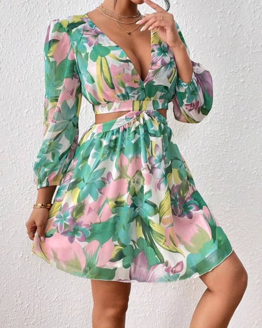 VESTIDO FLOREADO