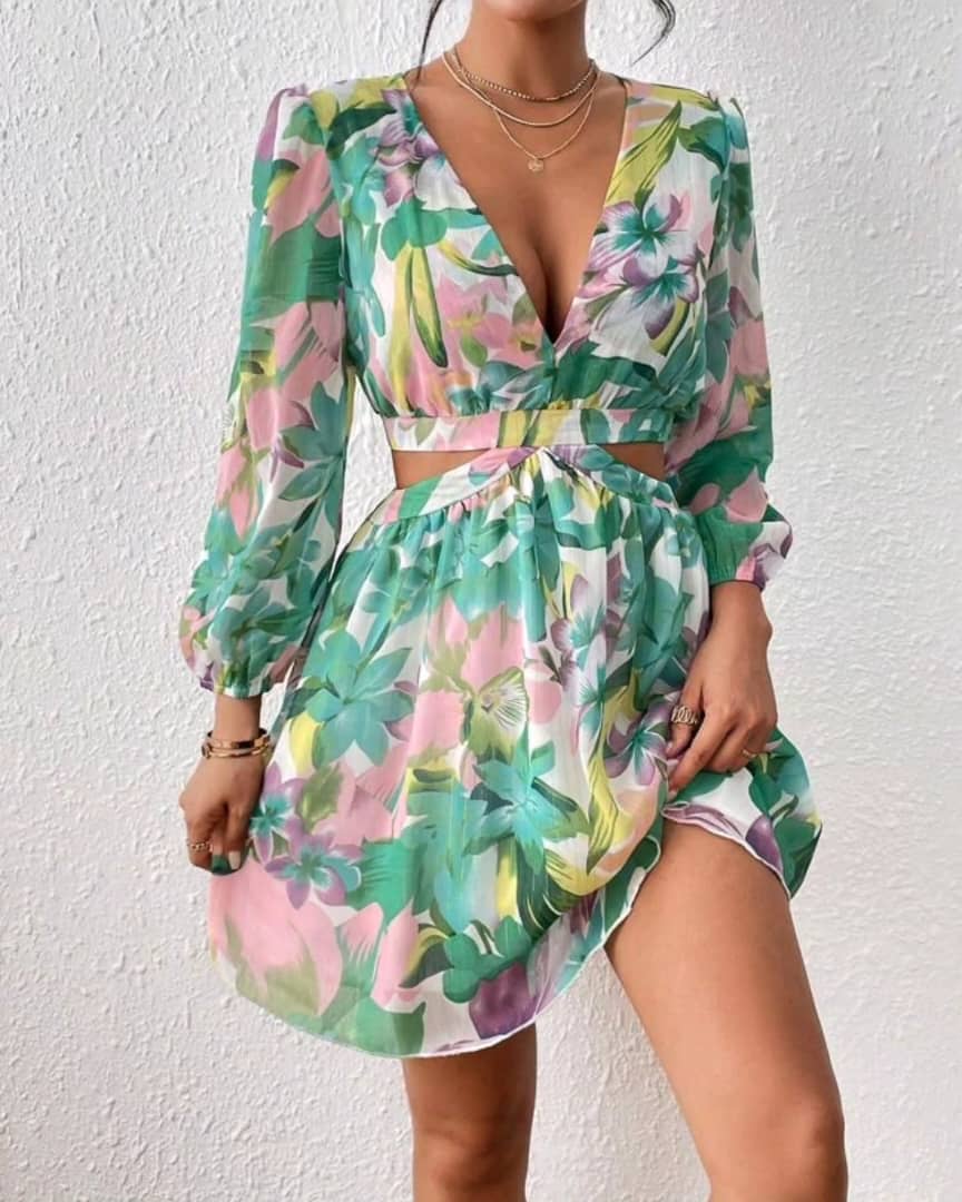 VESTIDO FLOREADO