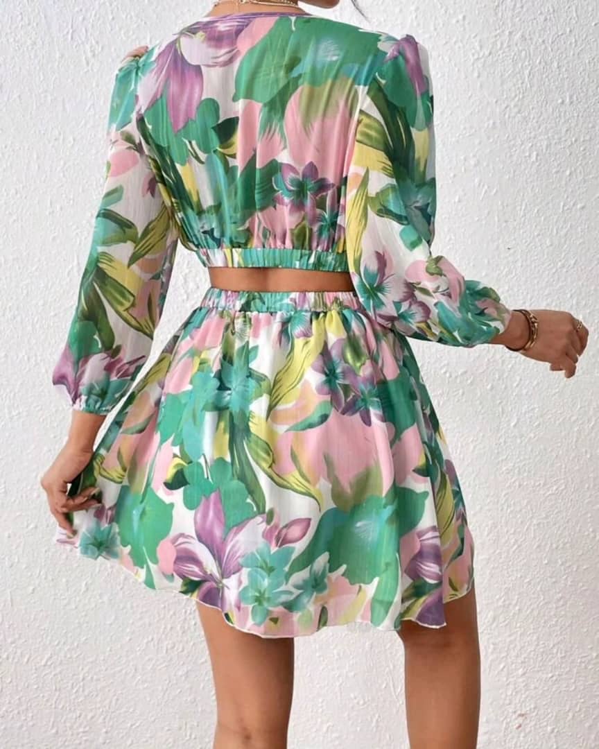 VESTIDO FLOREADO