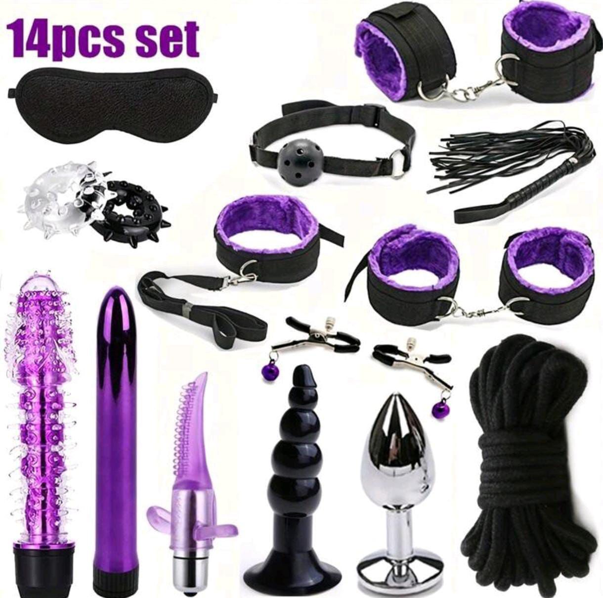 SET BONDAGE 14PCS