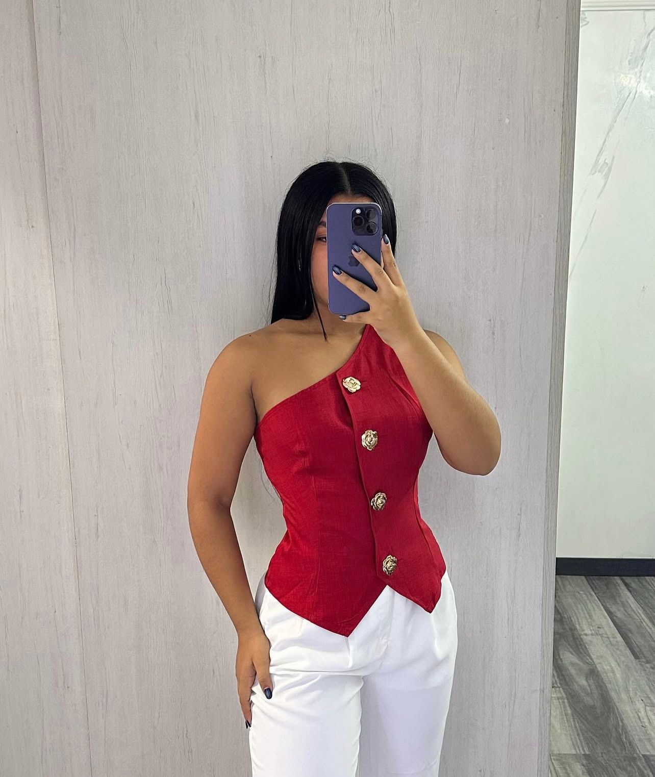 BLUSA ROJA