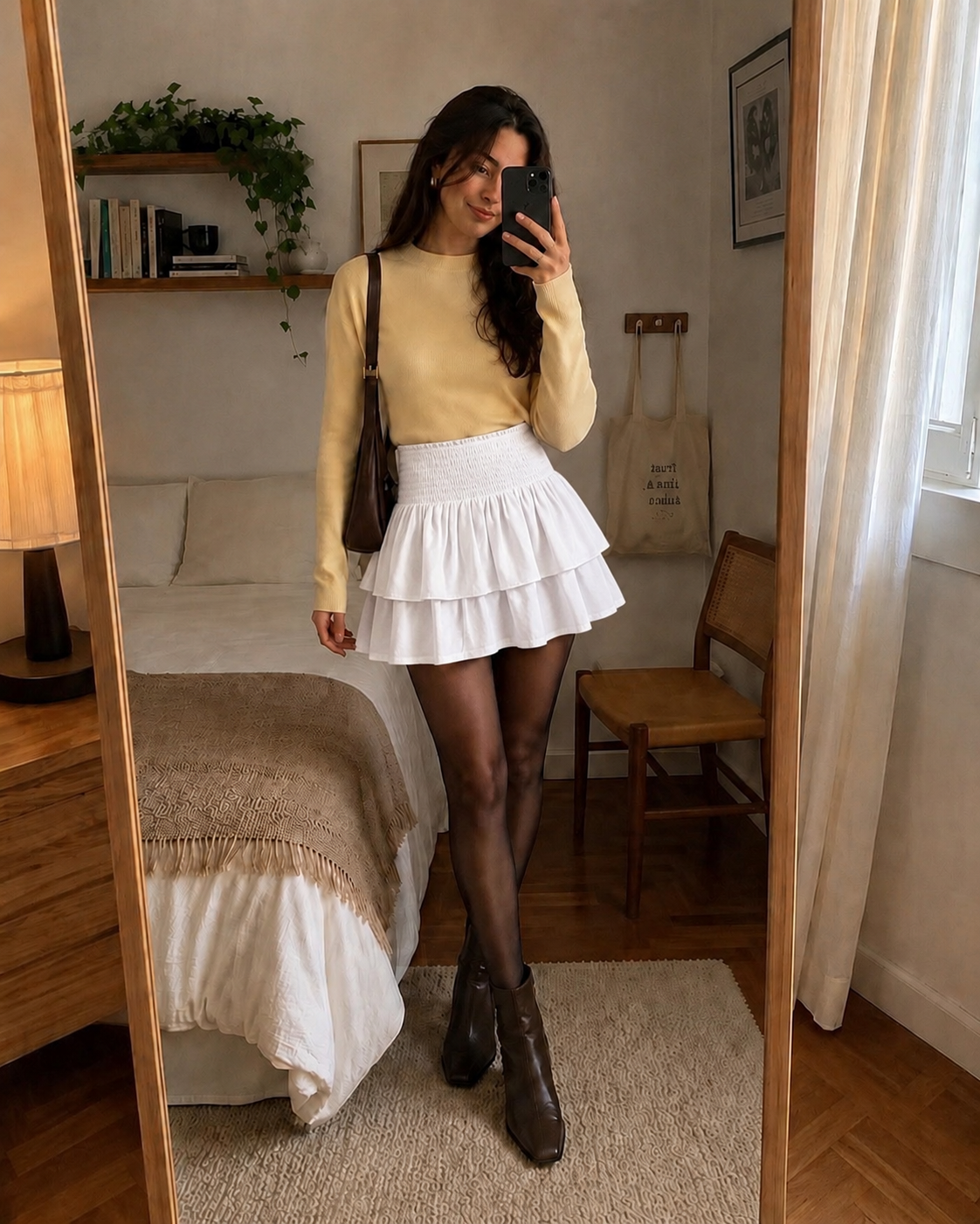 FALDA BLANCA