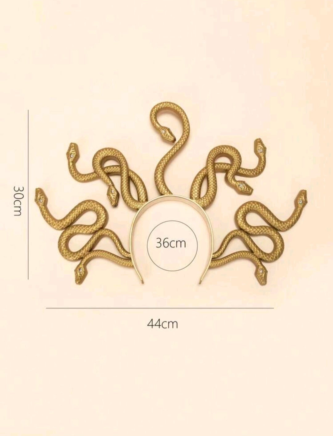 DIADEMA DE MEDUSA