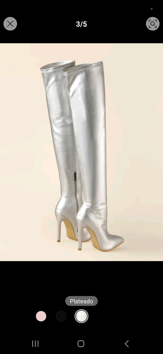 BOTAS PLATEADAS