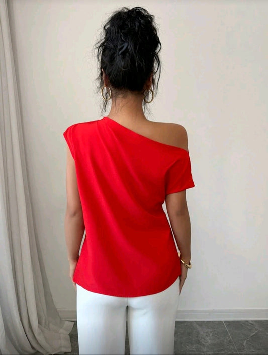 Descuento exclusivo en web! BLUSA ROJA