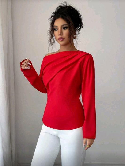 BLUSA CON MANGAS