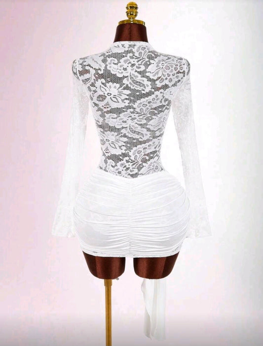 VESTIDO ENCAJE