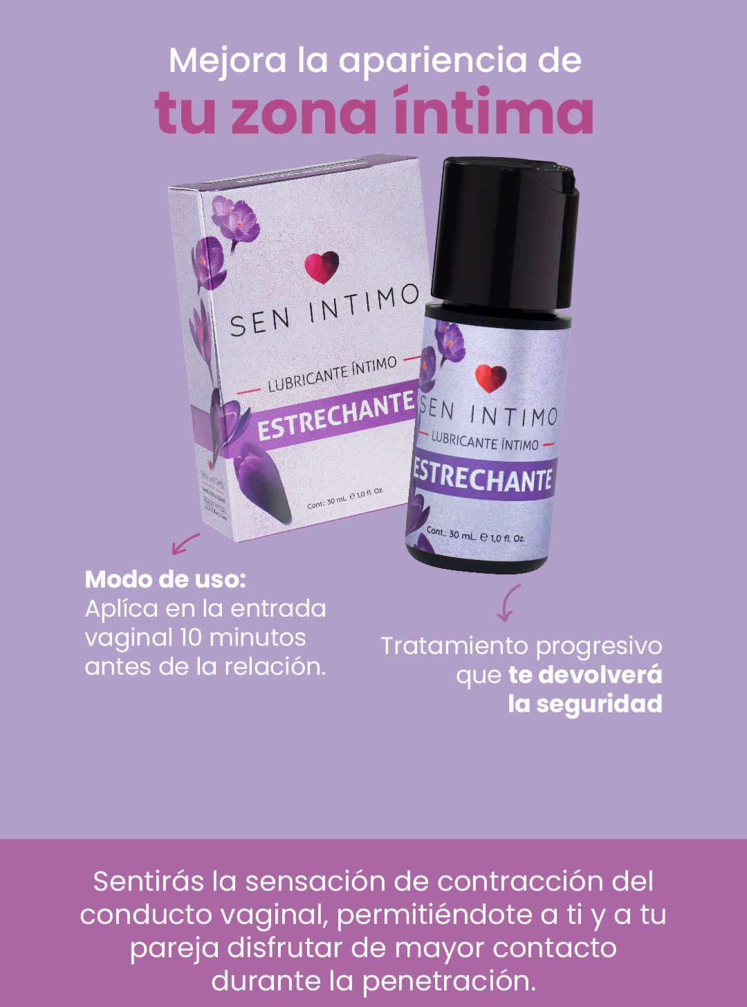 LUBRICANTE ESTRECHANTE 30ml
