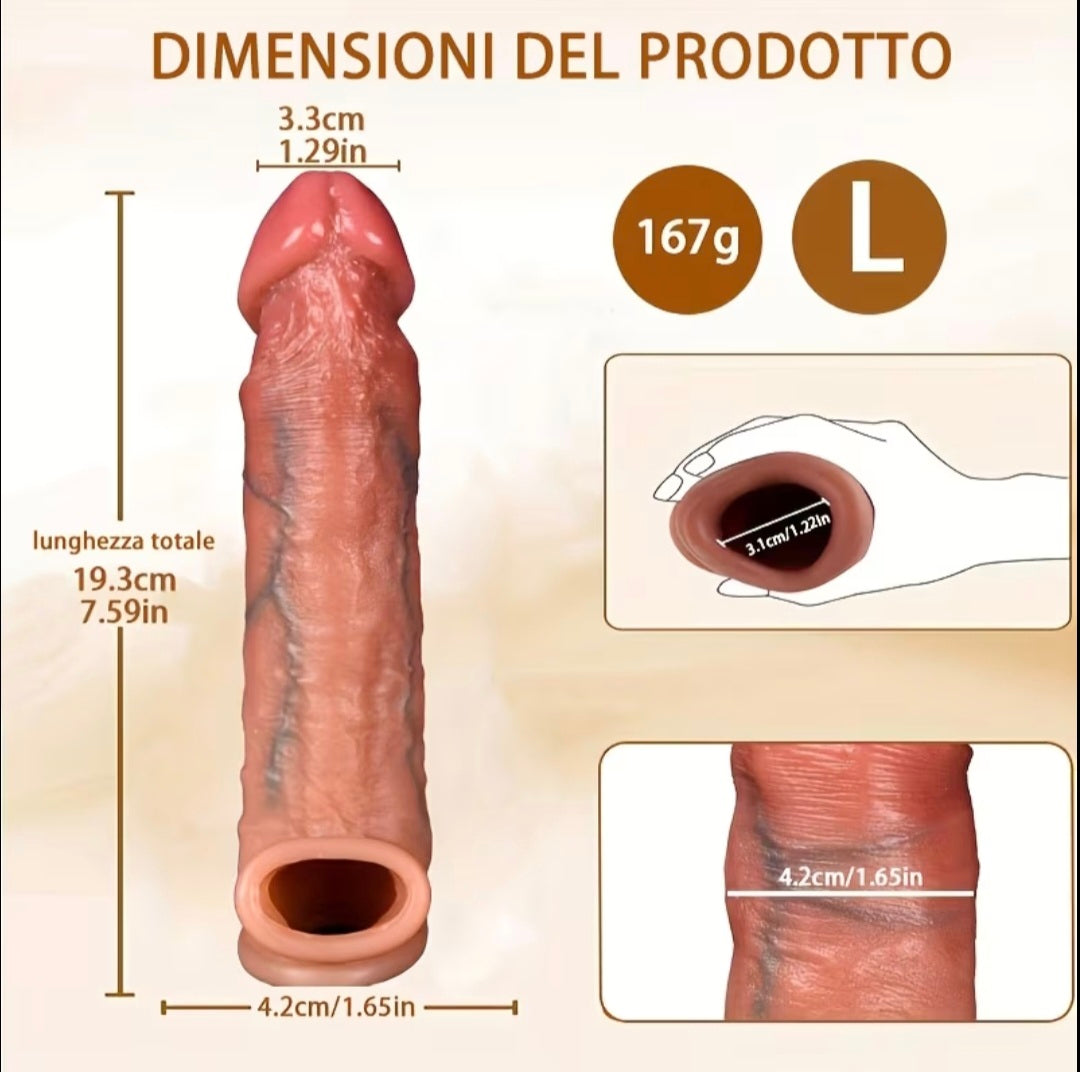 FUNDA DE PENE REALISTA