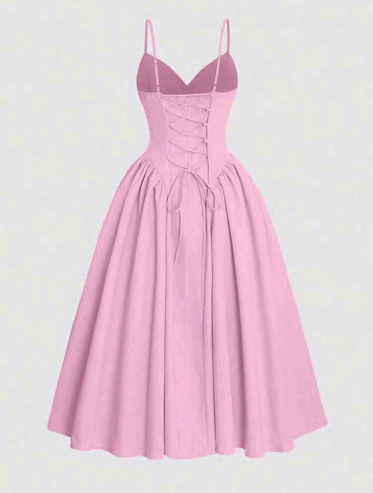 VESTIDO ROSA