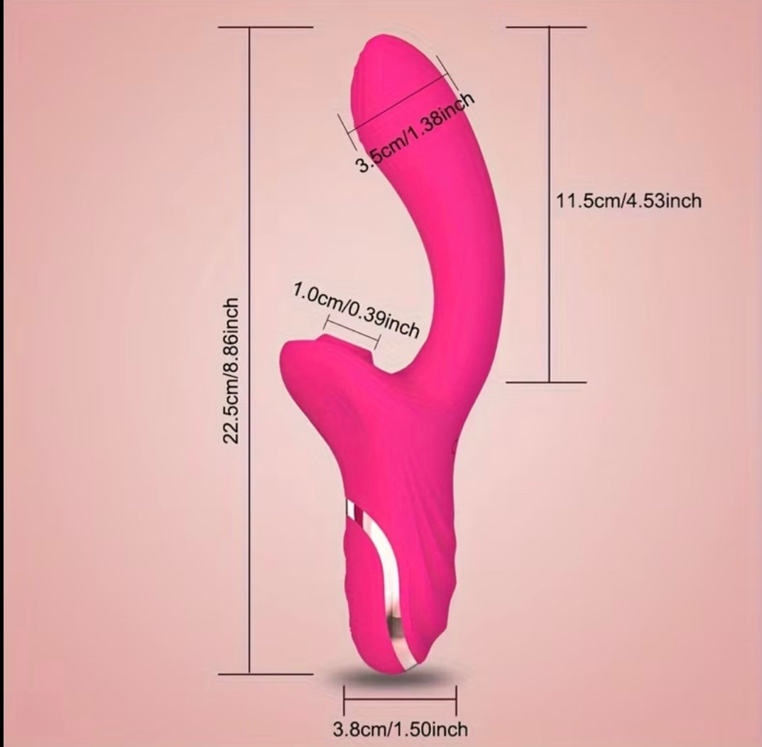 VIBRADOR PUNTO G + SUCCIONADOR