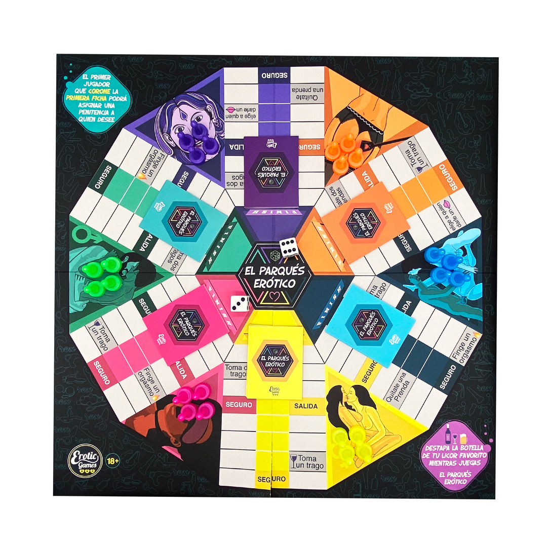 Juego Parqués Erótico