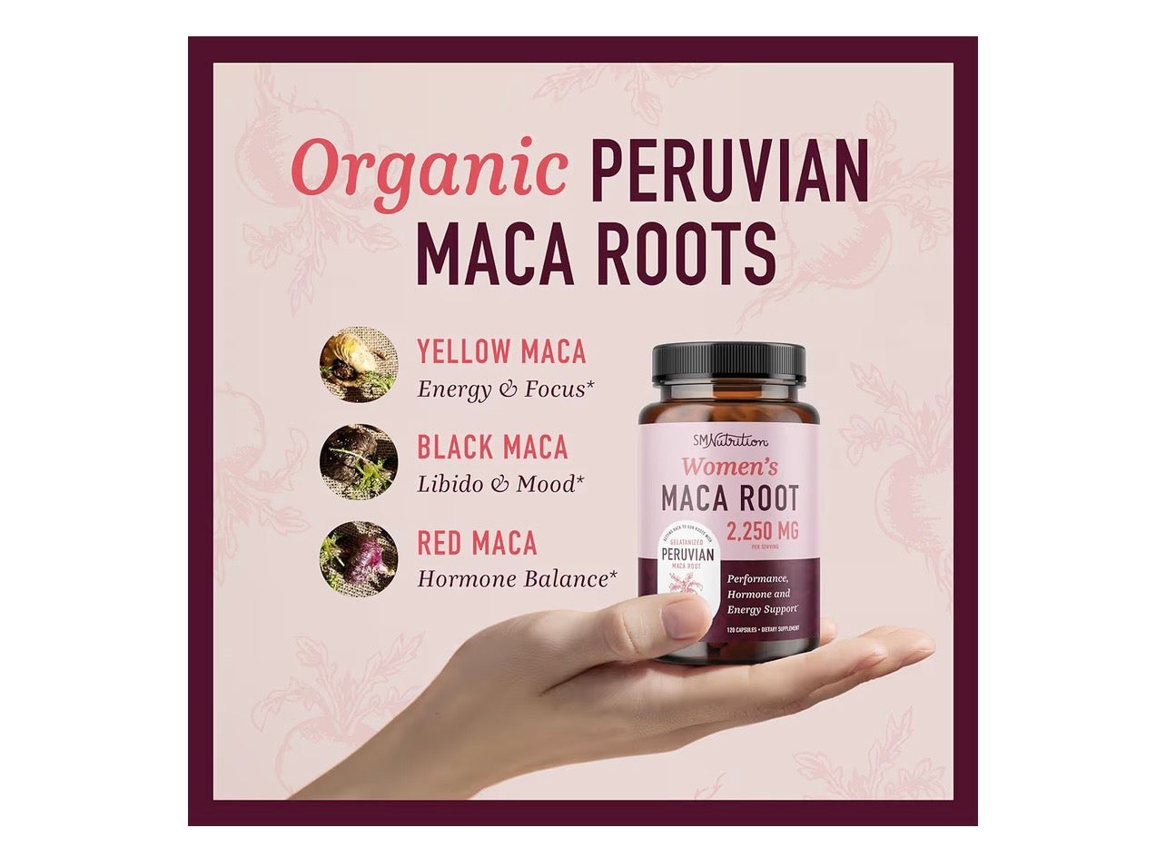 Maca Peruana Estimulante Natural