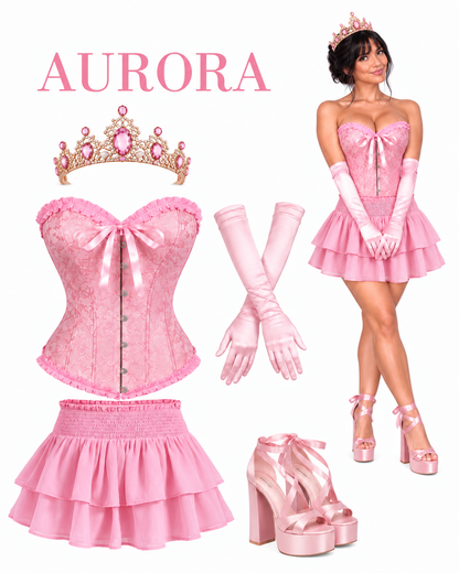 DISFRAZ PRINCESA AURORA