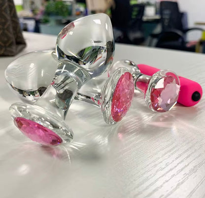 PLUG ANAL DE CRISTAL