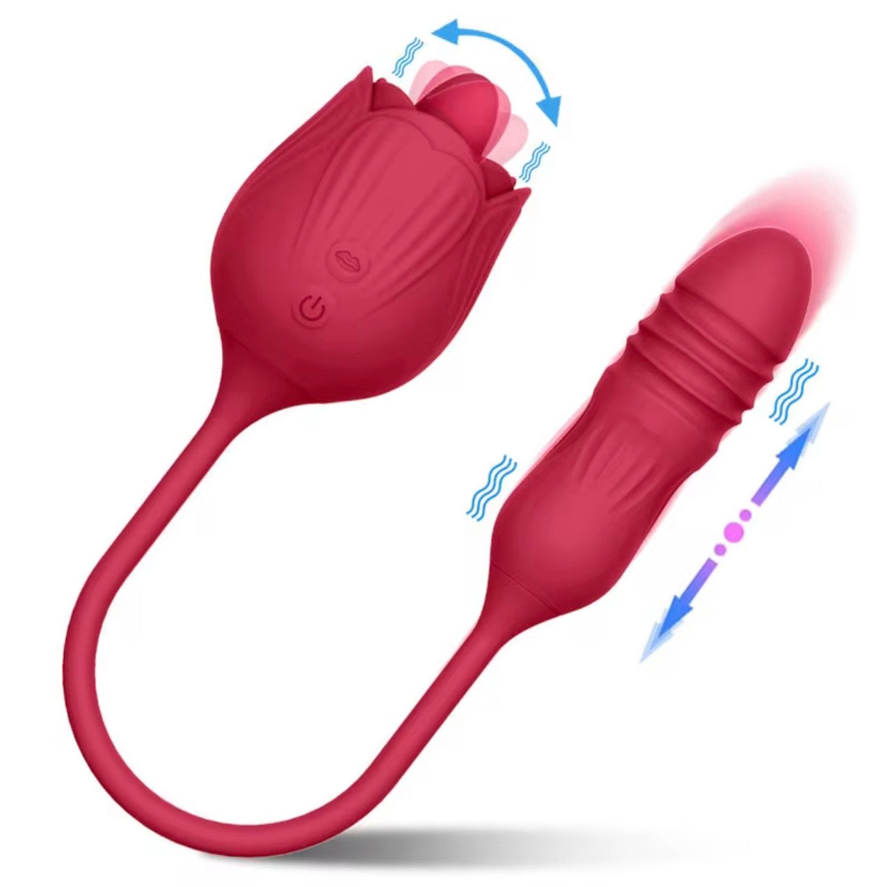 VIBRADOR LENGUA PUNTO G Y CLITORIS