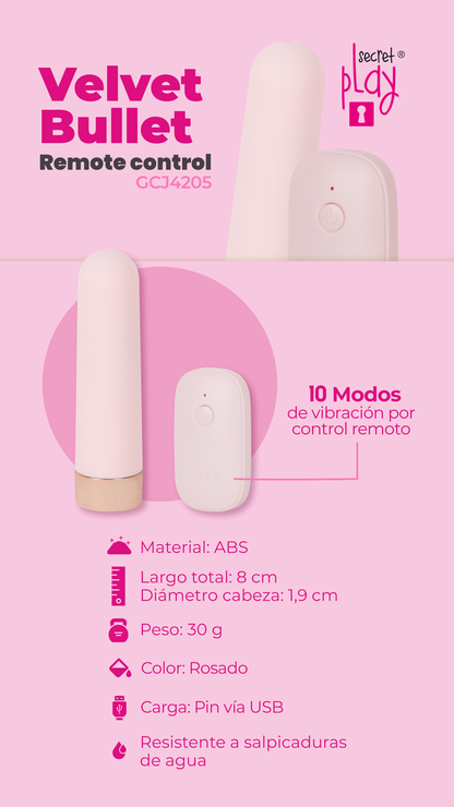 Control remoto Velvet Bullet