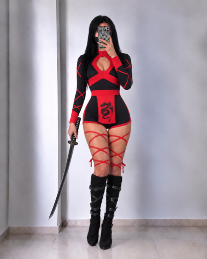 DISFRAZ DE NINJA DAMA