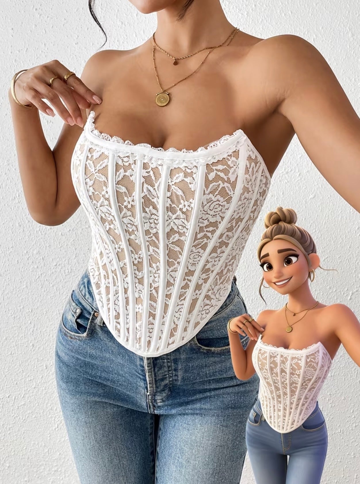CORSET BLANCO