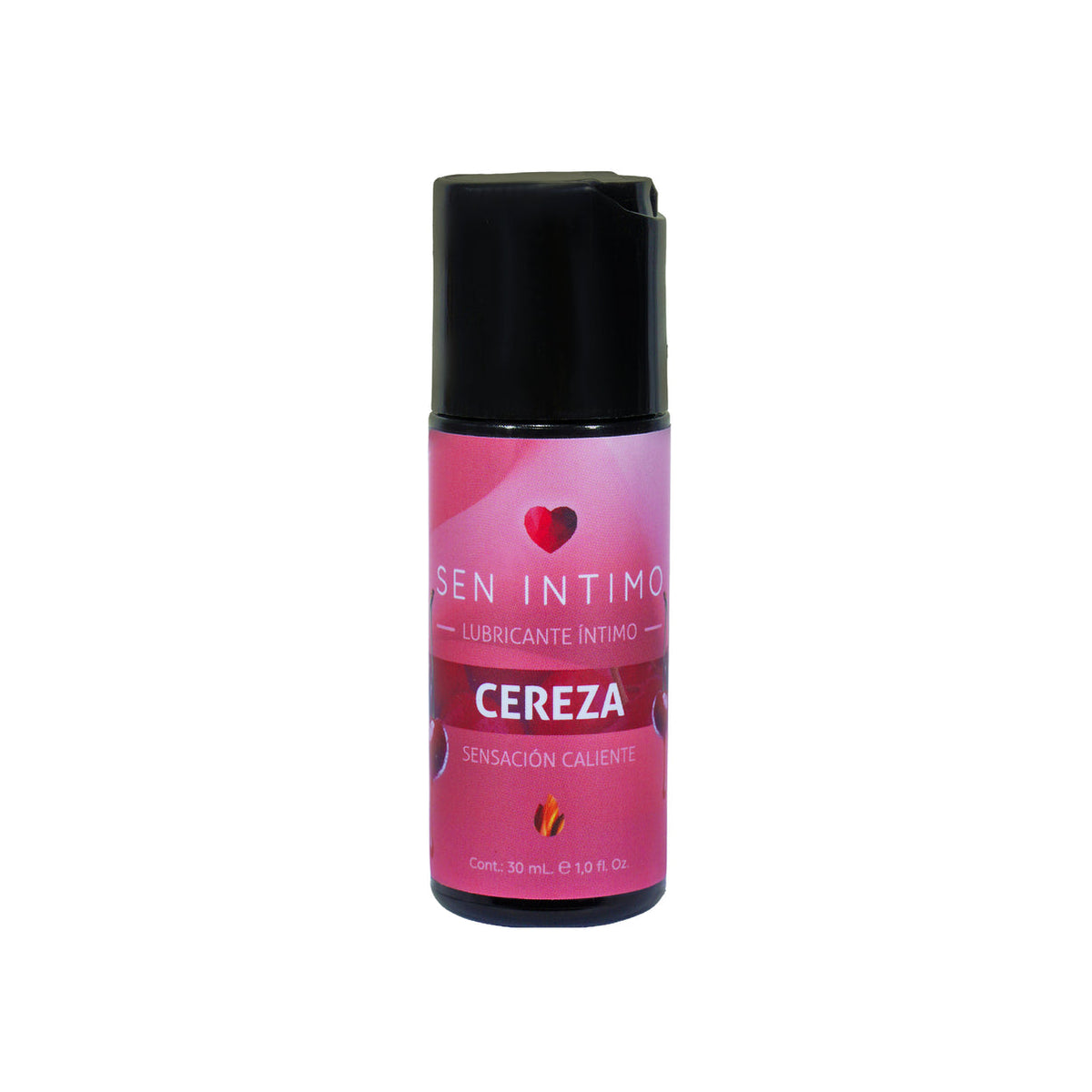 Lubricante Íntimo Caliente con Sabor a Cereza