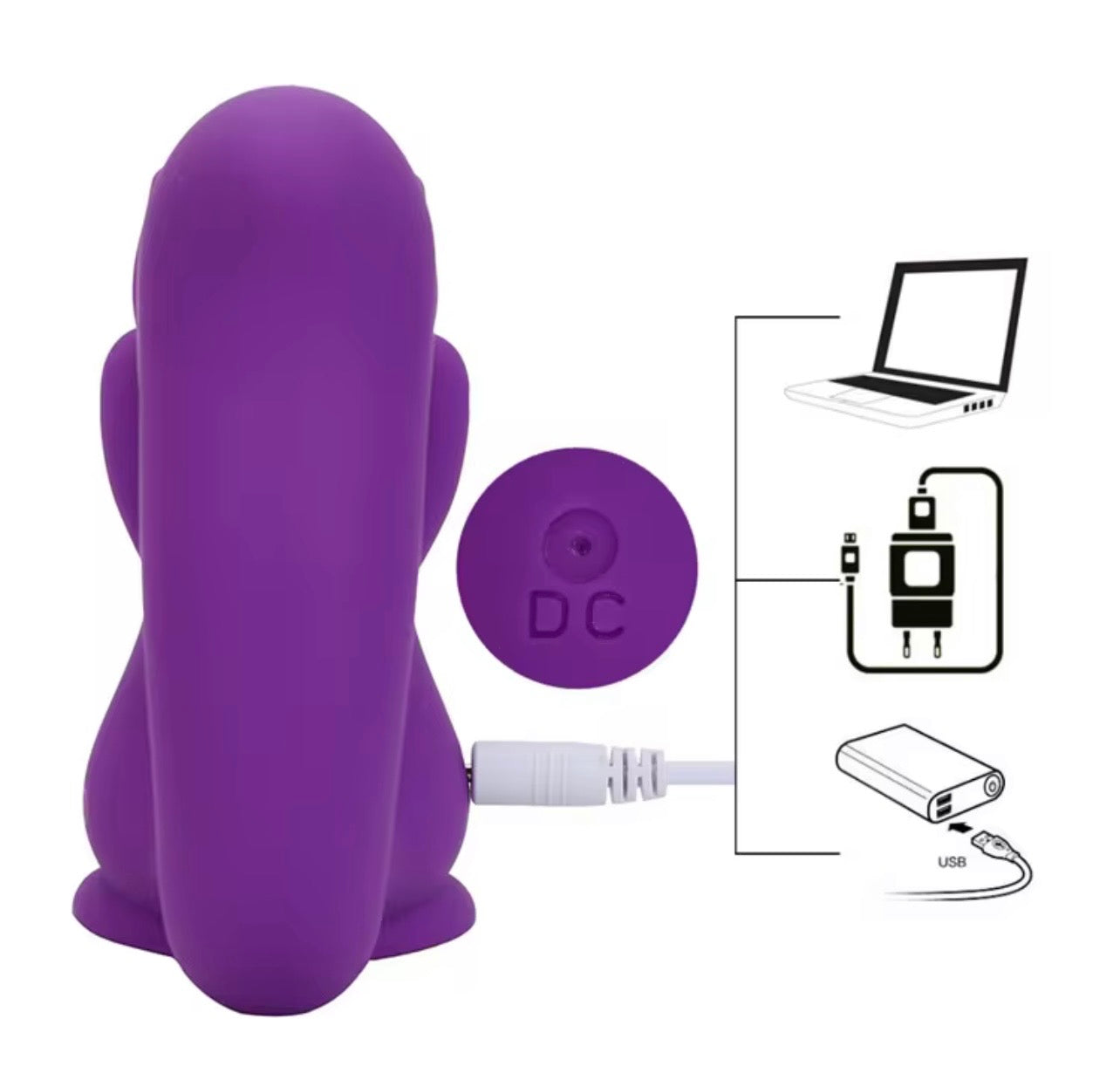 VIBRADOR ARDILLA ESTIMULACIÓN DE CLITORIS Y PUNTO G