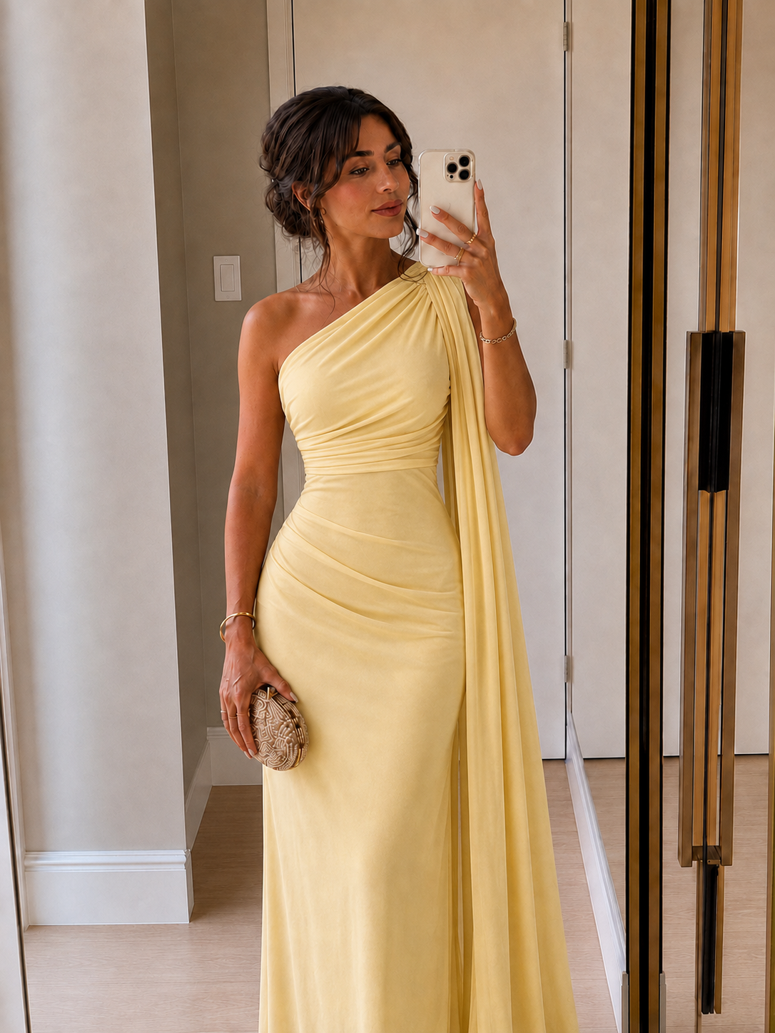 Vestido Largo Amarillo