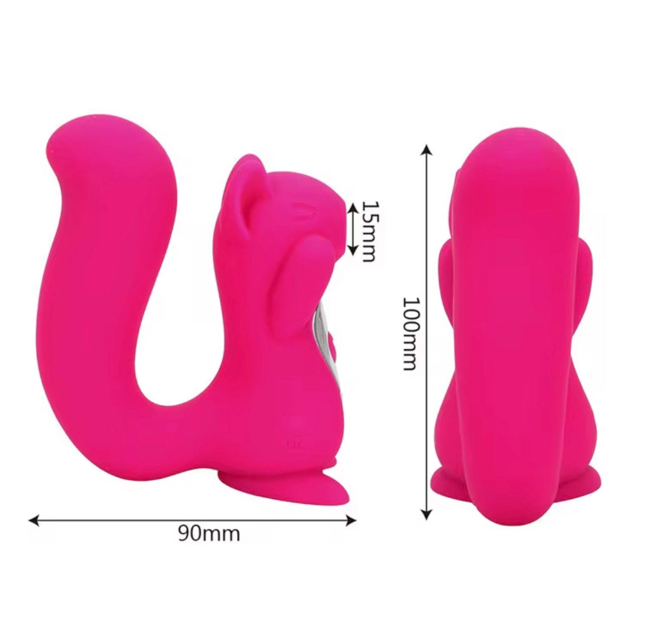 VIBRADOR ARDILLA ESTIMULACIÓN DE CLITORIS Y PUNTO G