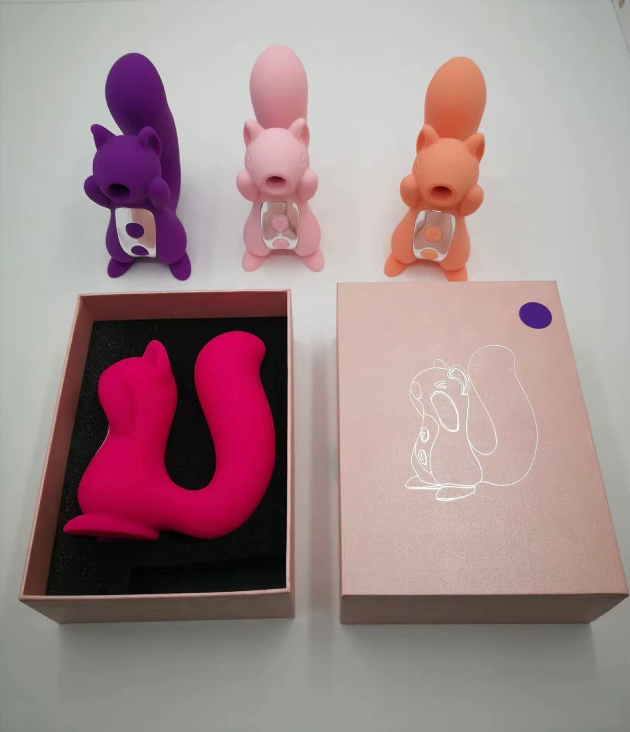 VIBRADOR ARDILLA ESTIMULACIÓN DE CLITORIS Y PUNTO G