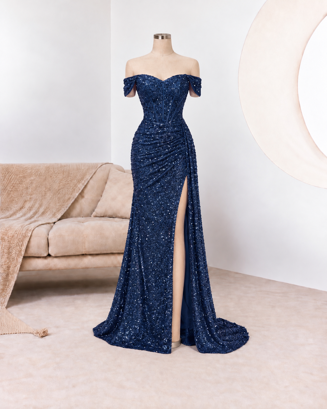 VESTIDO DE GALA CATALEYA