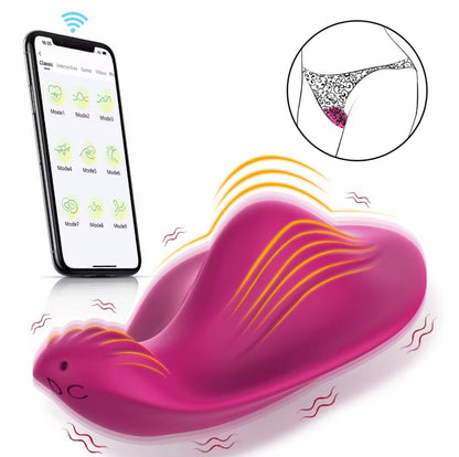 VIBRADOR PANTY CON APP A DISTANCIA