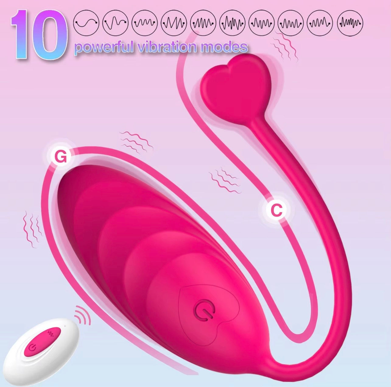 VIBRADOR CORAZÓN