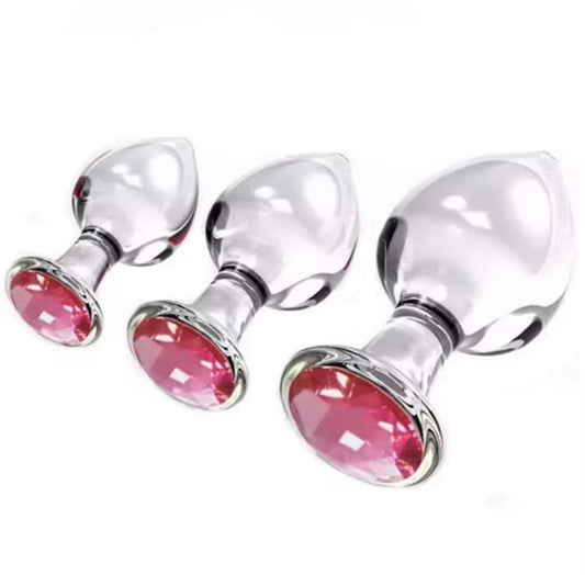 PLUG ANAL DE CRISTAL