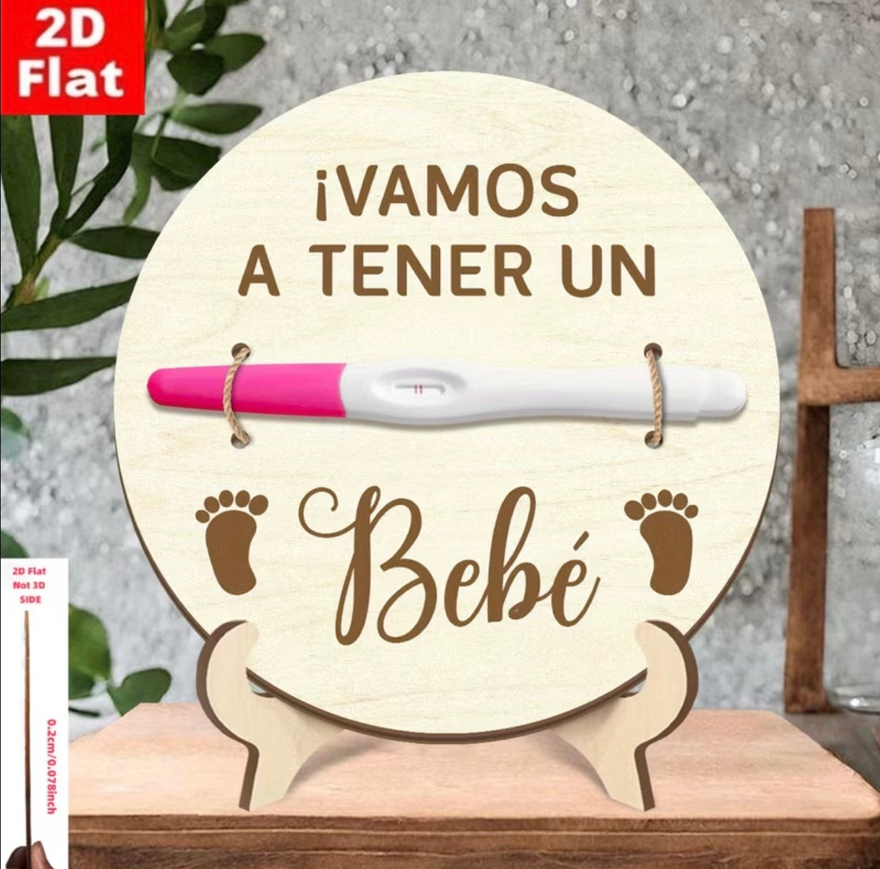 ANUNCIO DE PRUEBA DE EMBARAZO