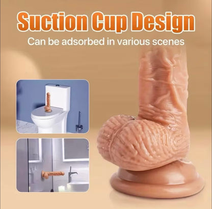 DILDO REALISTA CON VIBRACIÓN