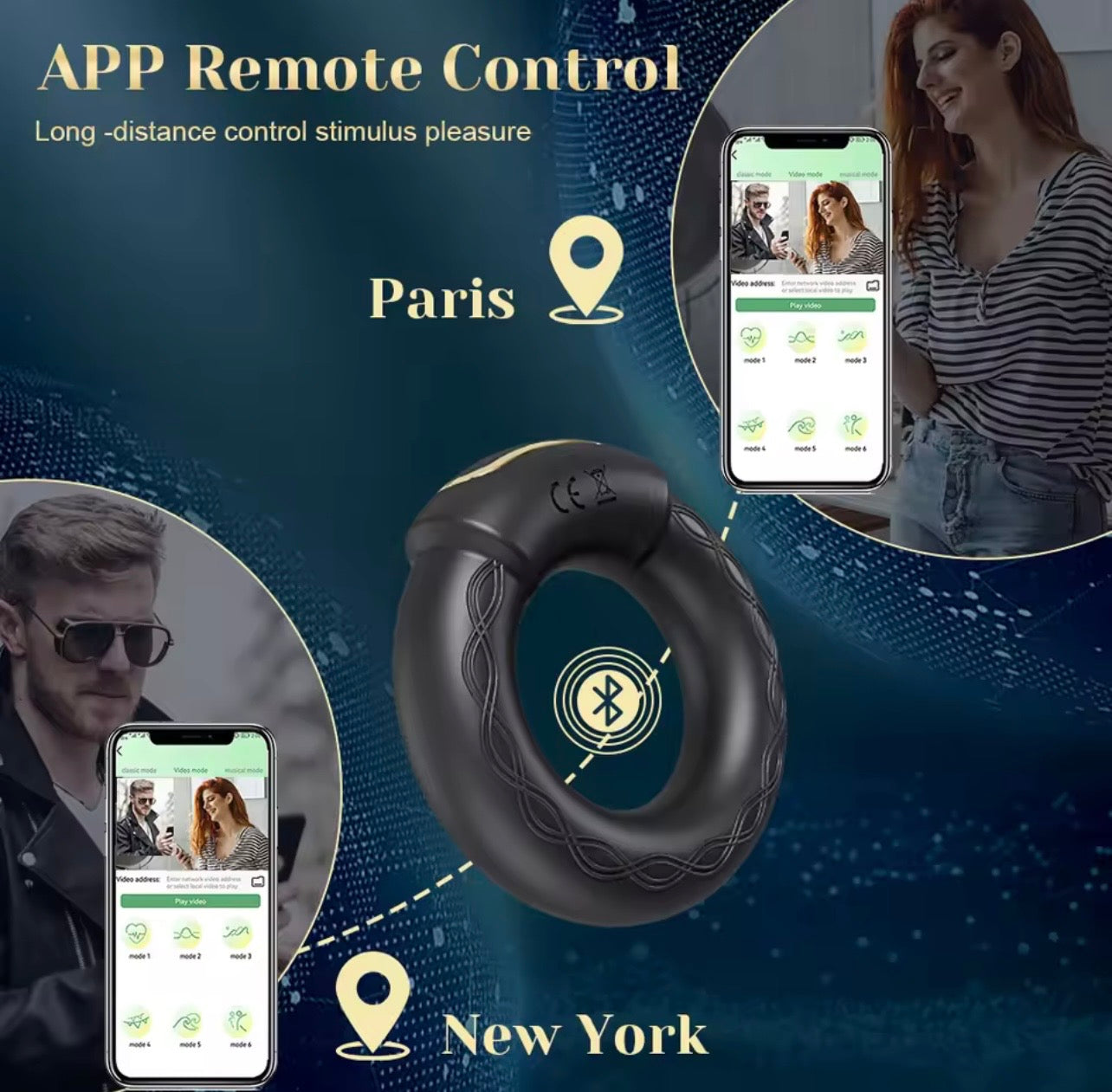 ANILLO VIBRADOR CON APP