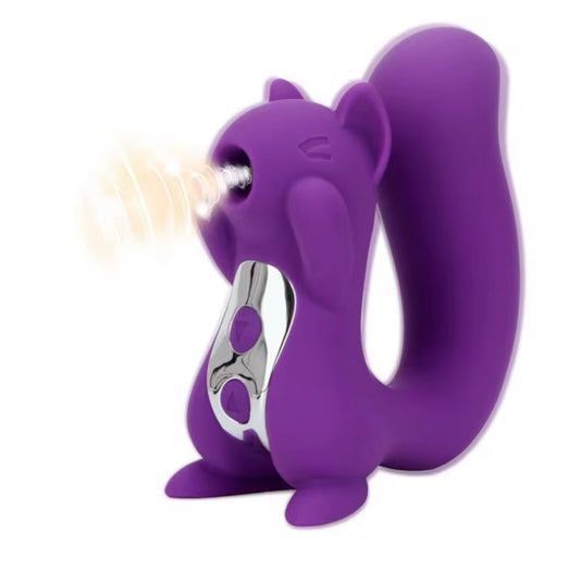 VIBRADOR ARDILLA ESTIMULACIÓN DE CLITORIS Y PUNTO G