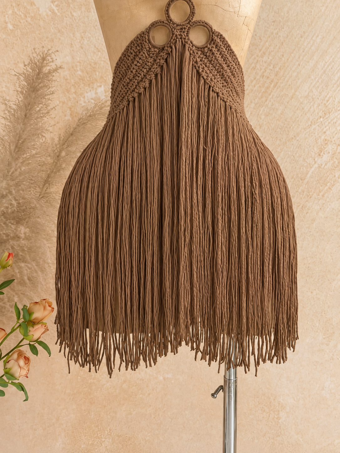 VESTIDO CANELA TEJIDO