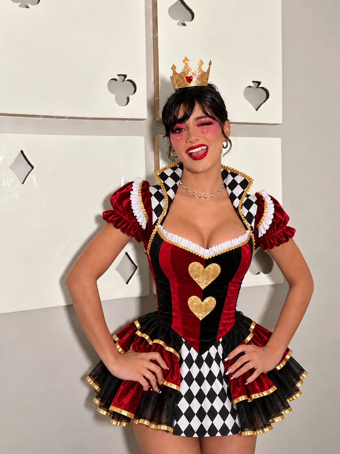 DISFRAZ REINA DE CORAZONES